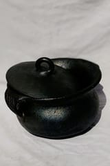 Terracotta by Sachii 'Flute' Longpi Black Pottery Wine Glass
