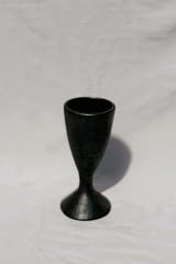 Terracotta by Sachii 'Flute' Longpi Black Pottery Wine Glass