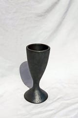 Terracotta by Sachii 'Flute' Longpi Black Pottery Wine Glass