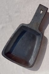 Terracotta by Sachii Longpi Black Pottery Skillet Trapezium