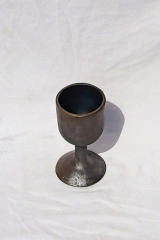 Terracotta by Sachii 'Cabernet' Longpi Black Pottery Wine Glass