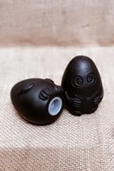 Terracotta by sachii-Nizamabad Collection Frog Salt-Pepper Shakers