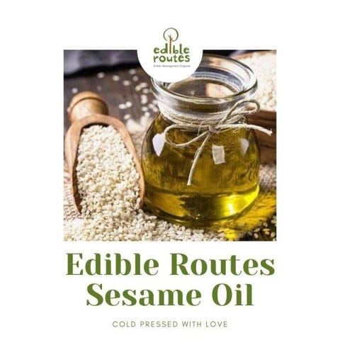 Edible Routes-Cold-Pressed Sesame Oil