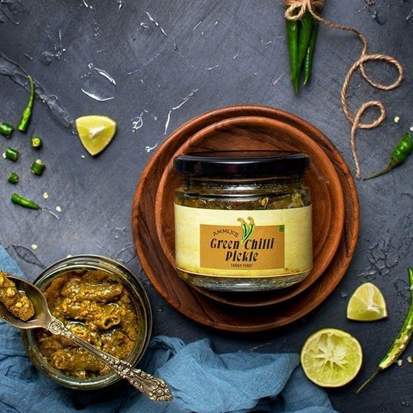 Ammiji's Green Chilli Pickle