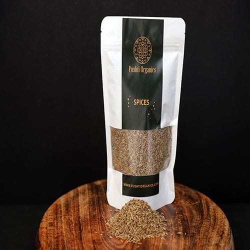 Pushti Organic-Ajwain / Carom Seeds - Organically Grown