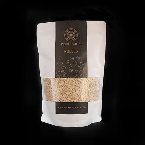Pushti Organic-Urad Split / Black Gram - Organically Grown