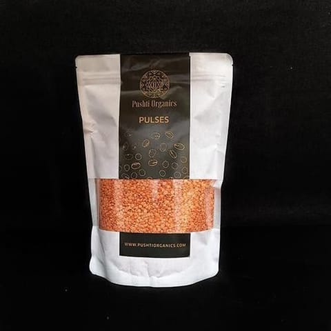 Pushti Organic-Masoor Split / Red Lentil - Organically Grown