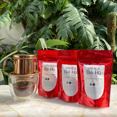 Bili Hu Vietnamese Coffee Blend (Pack of 3)