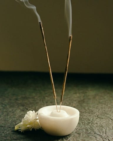 Vata Living-Marble Arth Marble Incense Holder