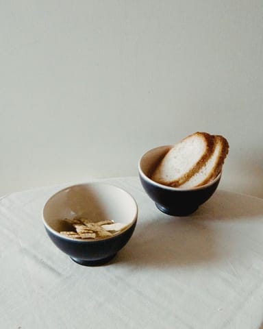 Vata Living-Stoneware Day-Night Bowl