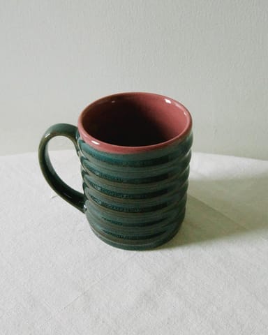 Vata Living-Stoneware Juniper Mugs