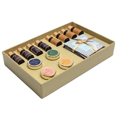 Lush Vitality Indulgence  Gift Box - A Collection of Sampler Tisanes, Oils & Creams