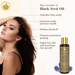 Lush Vitality Restorative Black Seed Oil Hair Growth Oil