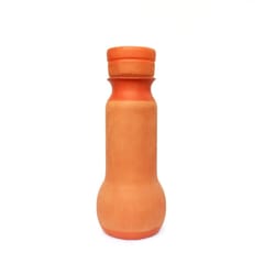 Craftlipi-Terracotta Water Bottle : BULB  1 Lt