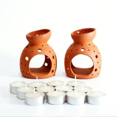 Craftlipi-COCO NANO Aroma Diffuser Set of 2 + 12 tealight FREE