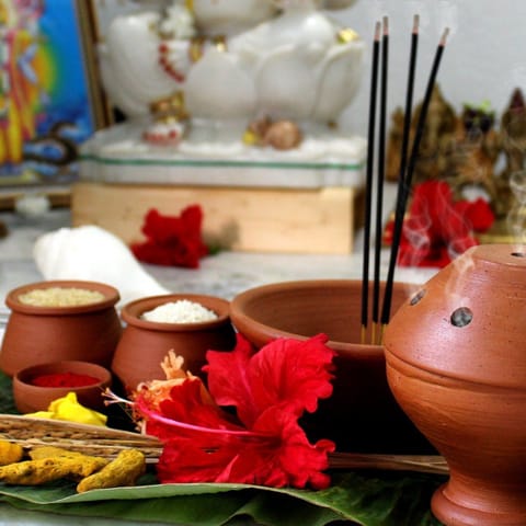 Craftlipi-PUJA KIT : Assorted Combinations of Terracotta Products