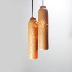 Craftlipi-Straw 2 Terracotta Ceiling Light