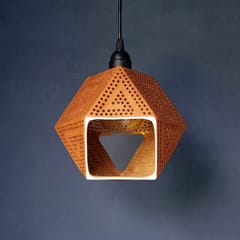 Craftlipi-D'Mond 1 Terracotta Hanging Lamp