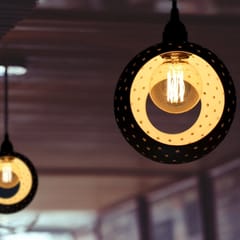 Craftlipi-"GLO XL 2Slice" Terracotta Pendant Light