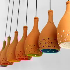 Craftlipi-"COCO" XL1 Terracotta Hanging Light