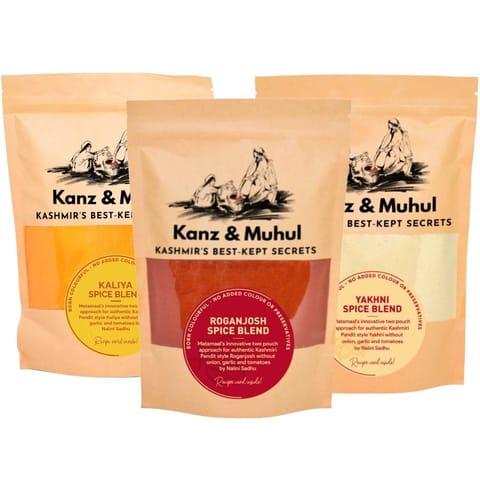 Kanz & Muhul - Spice Blends Collection (Roganjosh + Yakhni + Kaliya)