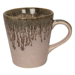 Country Clay-Coffee Mug (Droplet, Baby Pink) Made of Ceramic by Country Clay