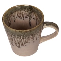 Country Clay-Coffee Mug (Droplet, Baby Pink) Made of Ceramic by Country Clay