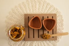 Country Clay-Chutney Bowl (Teracotta) - Set of 2 Made of Ceramic by Country Clay