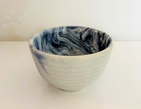Country Clay-Cereal Bowl (Marble) Made of Ceramic by Country Clay