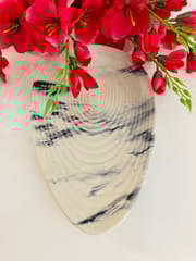 Country Clay-Almond Platter (Marble, Big) Made of Ceramic by Country Clay