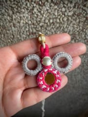 Miraaish-Phulwari Necklace in Grey