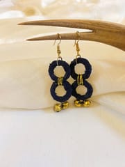 Miraaish-Ghumyo Earrings in Black