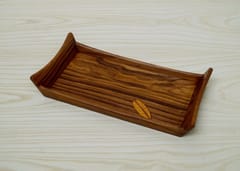 The Beehive India Small Teak Wood Leaf tray