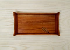 The Beehive India Small Neem Wood Leaf Tray