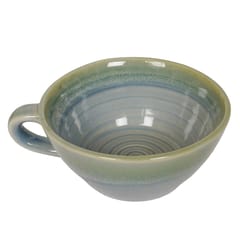 Country Clay-Soup Mug (Spiral, Aqua Green) Made of Ceramic by Country Clay