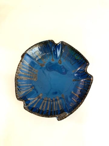 Country Clay-Pasta Plate (Royal Blue) Made of Ceramic by Country Clay