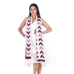 Freeque -  Purple Chevron | Scarf