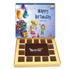 BOGATCHI Birthday Gifts,  Chocolate Candy Box, 15 Pieces,