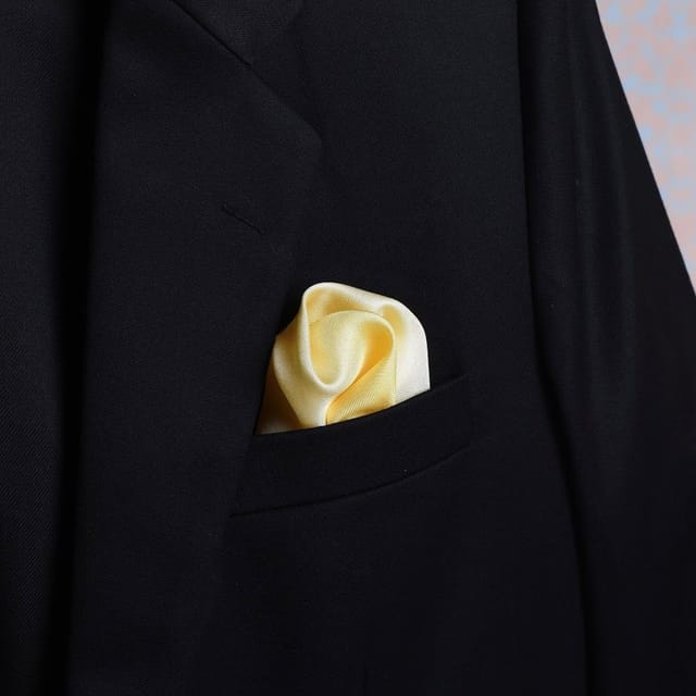 Freeque -  Ombre Yellow | Pocket Square