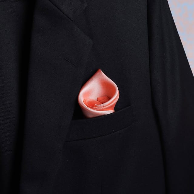 Freeque -  Ombre Peach | Pocket Square
