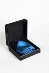Freeque -  Solid Teal Blue | Pocket Square