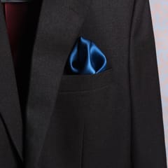 Freeque -  Solid Teal Blue | Pocket Square