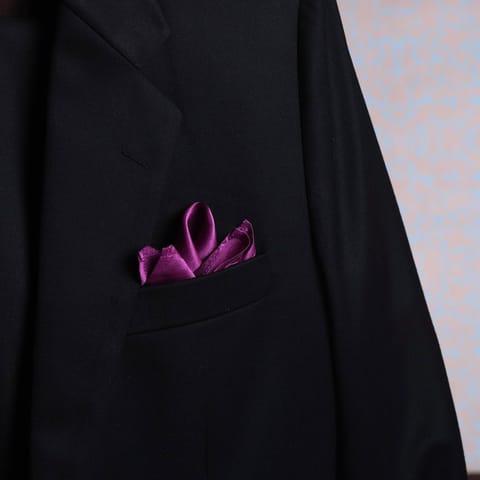 Freeque -  Solid Magenta | Pocket Square