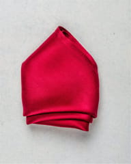 Freeque -  Solid Red | Pocket Square