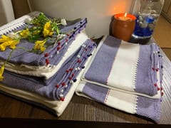India Craft Art - Handspun Handwoven Earthy Super Soft Towel
