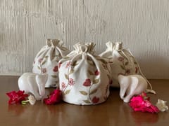 India Craft Art - Gift Bag / Potli Bag - Medium