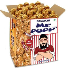 BOGATCHI Mr.POPP's Crunchy Caramel Popcorn, HandCrafted Gourmet Popcorn,  250g