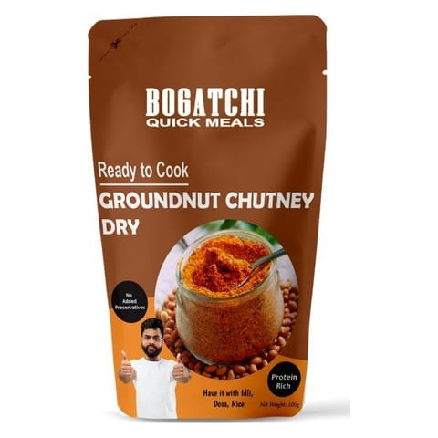 BOGATCHI Groundnut Chutney | 100 g