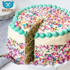 BOGATCHI Whipping Cream for cake - 50g, Buy 1 Get 1 + FREE Rainbow Sprinkler(25g)
