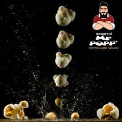 BOGATCHI  Mr.POPP's Crunchy  Caramel Popcorn, HandCrafted Gourmet Popcorn, Best Anniversary Gift for wife , 375g + FREE Happy Anniversary Greeting Card
